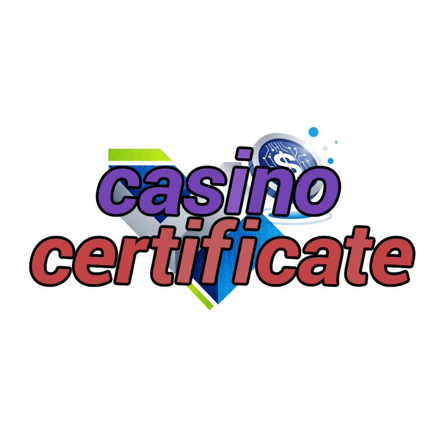 casino certificate
